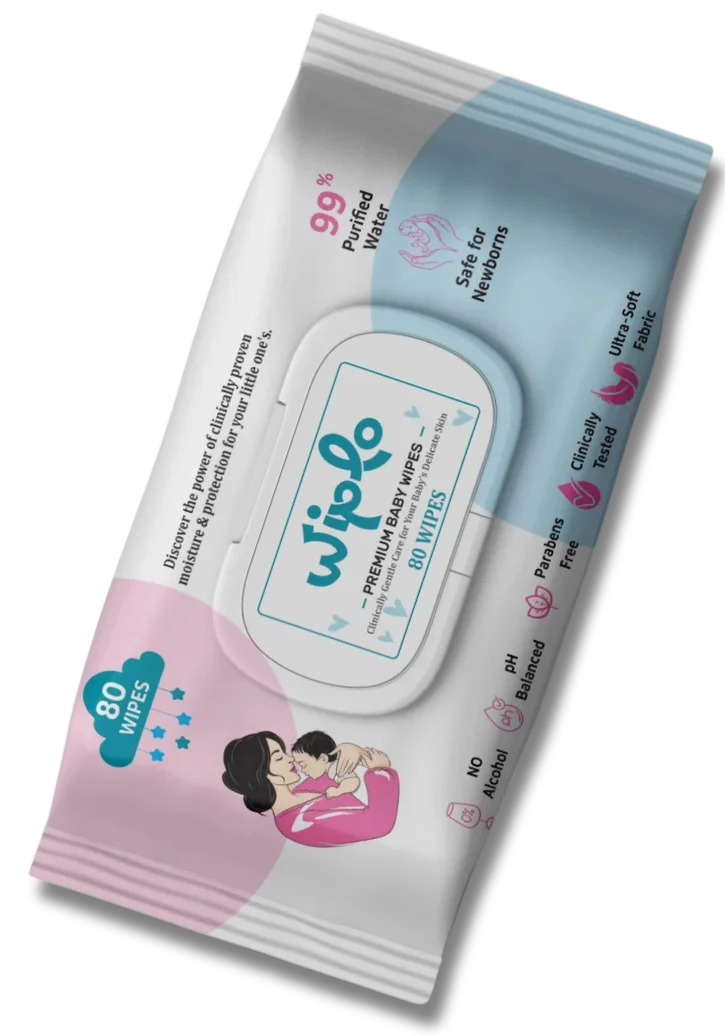 Wiplo Premium Baby Wipes – Gentle Care, Purely Soft